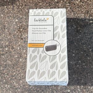 Portable Clip-On Soundbar with Bluetooth - Black